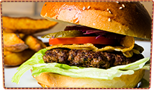 American Grass Fed Burger