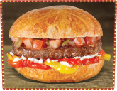 80% Lean Ground Beef Burger