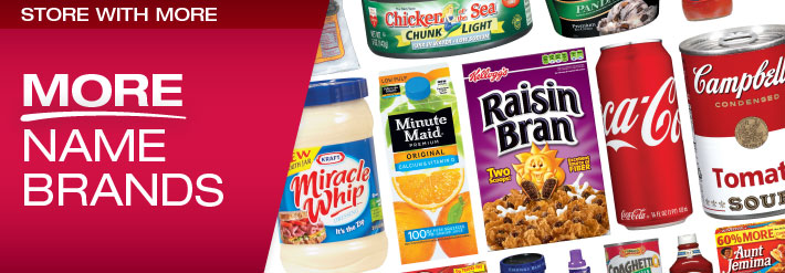 More Name Brands