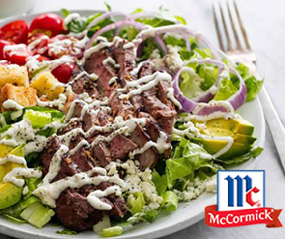 Black n Blue Grilled Steak Salad Recipe