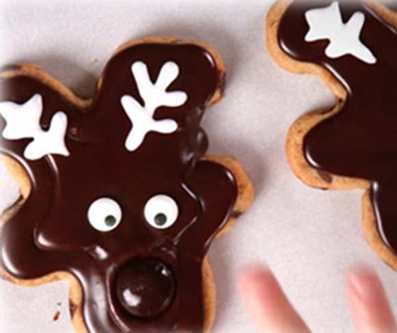 Chocolate Chip Reindeer Cookies Recipe