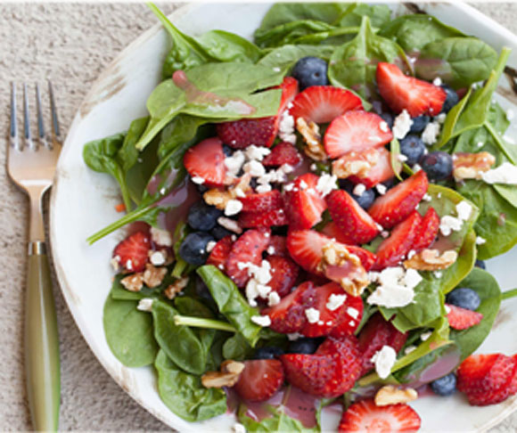 Berry and Spinach Salad Recipe
