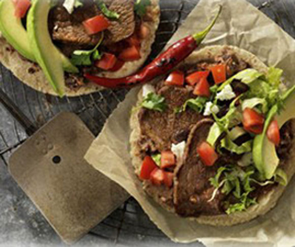 Beef Steak and Black Bean Soft Tacos Recipe