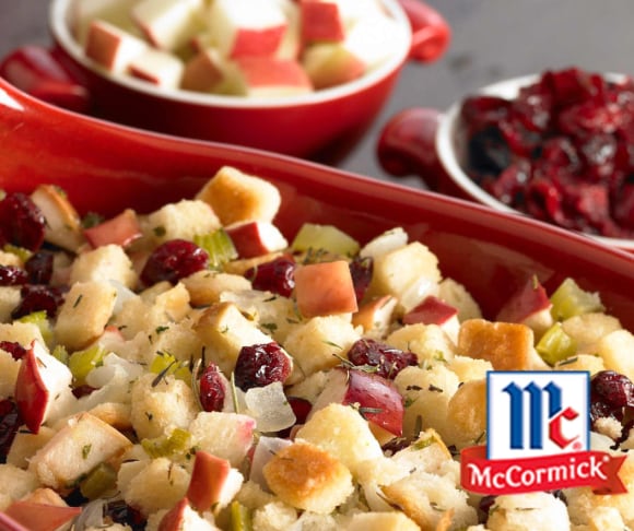 Cranberry Apple Stuffing Recipe