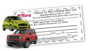 2nd Chance Sweeps Ticket