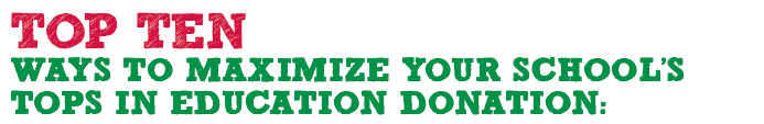 TOPS in Education - Earn Free Money For Your School!