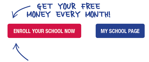 enroll and my school page buttons